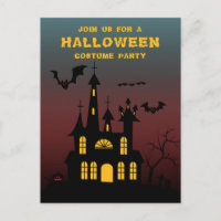 Festa de Halloween em Casa Assombrada Assustadora