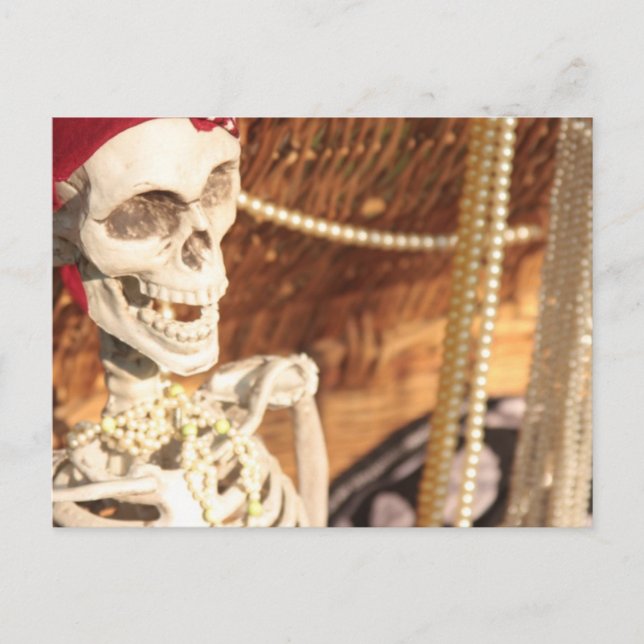 Cartão Postal De Convite Festa de Plunder! (Frente)