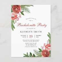 Festa de solteira Floral Cor-de-Água Rosa Rosa