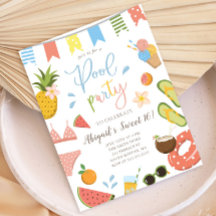 Festa piscina para Meninas Doce 16 Aniversário