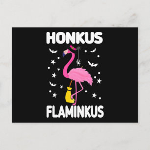 Cartão Postal De Convite Flamingoo   Honkus Flaminkus Flamingoo de Hallowee