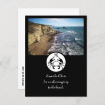 Foto do Monograma do Estêncil do Caranguejo Preto