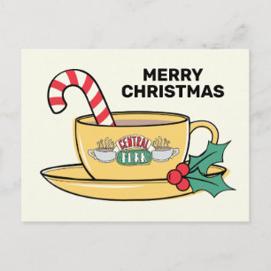Cartão Postal De Convite FRIENDS™ Caneca de Natal do Central Perk