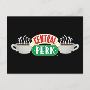 Cartão Postal De Convite FRIENDS™ Logotipo do Central Perk