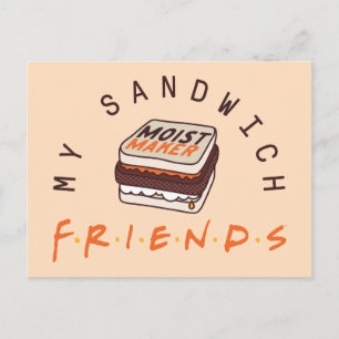 Cartão Postal De Convite FRIENDS™ Meu Sanduíche