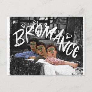 Cartão Postal De Convite FRIENDS™ Ross, Joey e Chandler Bromance