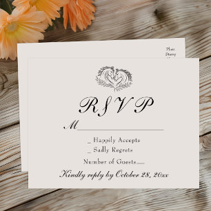 Cartão Postal De Convite Horse Rustic Western Country Elegant Weding RSVP