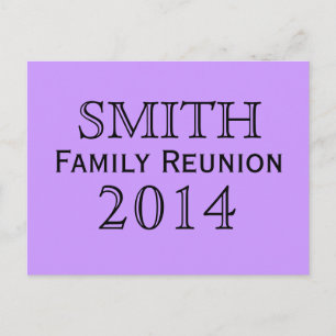 Cartão Postal De Convite Informações gerais sobre a Lavanda de Reunião da F