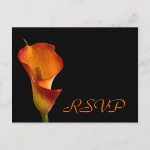 Cartão Postal De Convite inserção RSVP