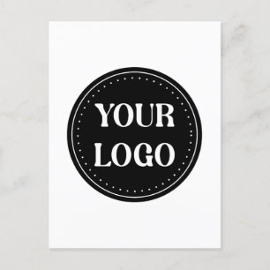 Cartão Postal De Convite Inteligente, contemporâneo, polido e personalizáve