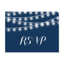 Luzes de String de Casamento de Verão RSVP