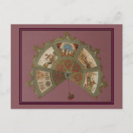 Cartão Postal De Convite Mardi Gras Rex Ball 1890