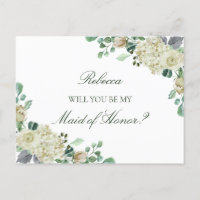 Megan Greenery Madrinha de casamento Bridesmaid Pr