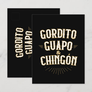 Cartão Postal De Convite Mexicano engraçado em espanhol