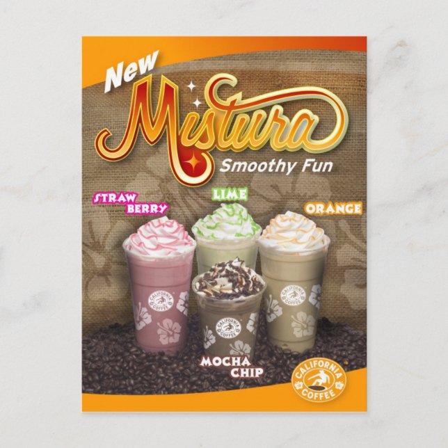 Cartão Postal De Convite Misturadores de Mágica Misstura (Frente)