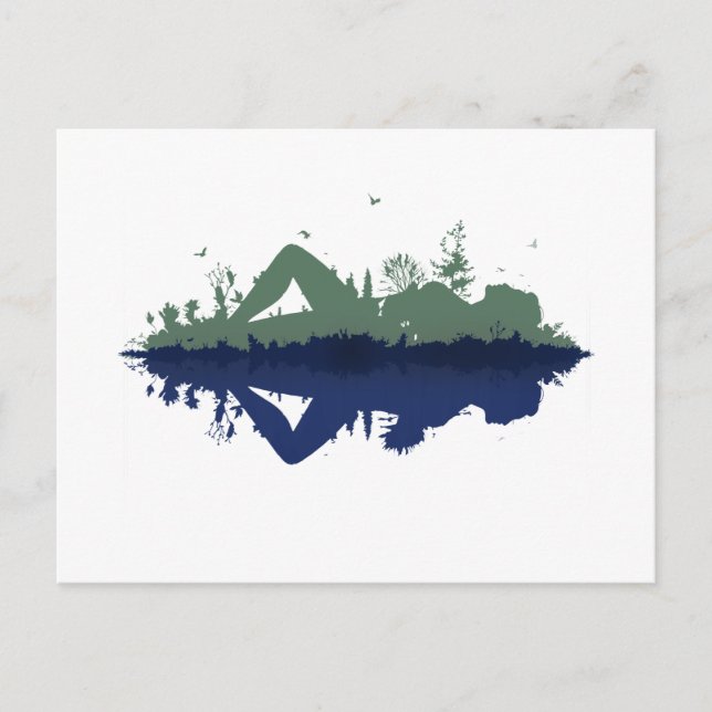 Cartão Postal De Convite Mother Nature (Frente)