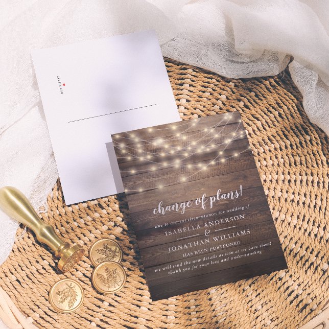 Cartão Postal De Convite Mudança De Script Elegante De Casamento De Países  (Criador carregado)