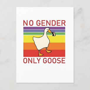 Cartão Postal De Convite Nenhum Sexo Apenas Sai LGBTQ Não Binar