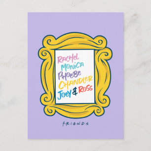 Cartão Postal De Convite Nomes AMIGOS™ em Peephole