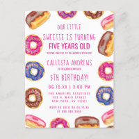 Nossa Pequena Docinho Rosquinha rosa, citação cor-