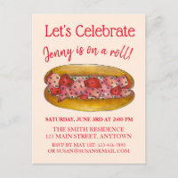 Num Rolo de Lagosta Parabéns Maine ME Foodie