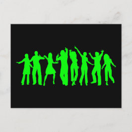 Cartão Postal De Convite O Partido Verde