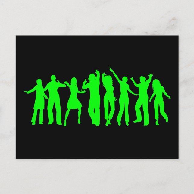 Cartão Postal De Convite O Partido Verde (Frente)