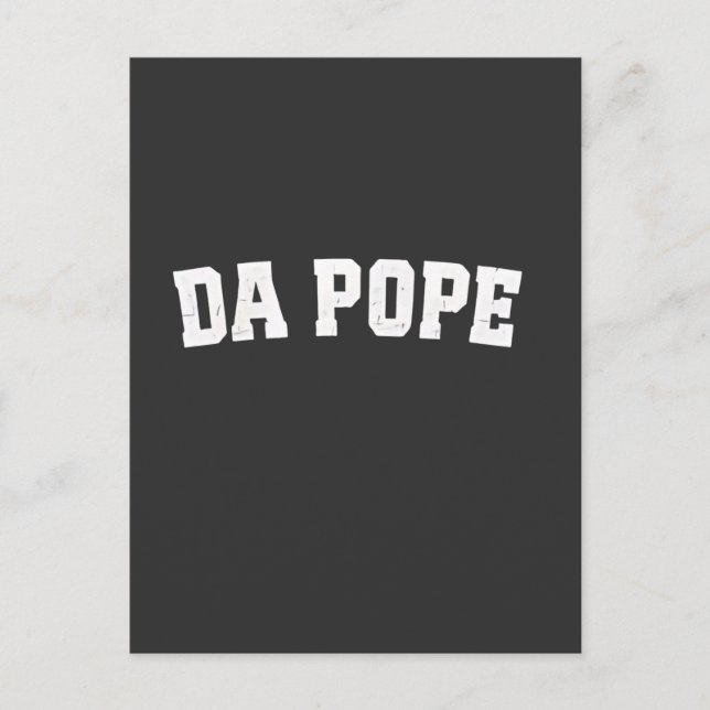 Cartão Postal De Convite Papa Leão XIV Igreja Cristã Da Pope Da (Frente)