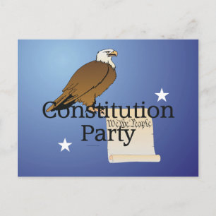 Cartão Postal De Convite Parte da Constituição do TEA