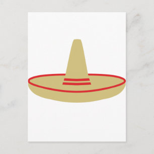 Cartão Postal De Convite partido mexico sombrero