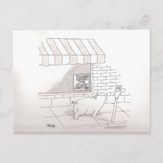 Cartão Postal De Convite PigRoast