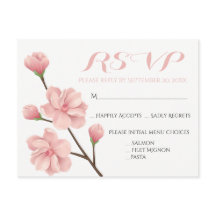 PINK RSVP FLORRY BLOSSOMS