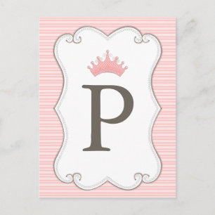 Cartão Postal De Convite Princesa Festa de aniversário Torne Suas Próprias 