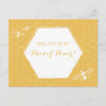 Proposta de Madrinha de casamento Personalizada Am