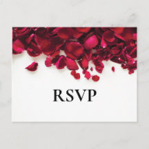 Rosa Red Wedding Rsvp