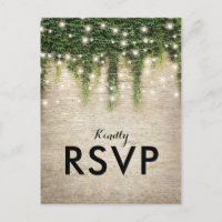 Rustic Chateau Stone Church Luzes Casadas RSVP