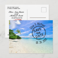 Salve as Datas,Casamento na Praia,Convite