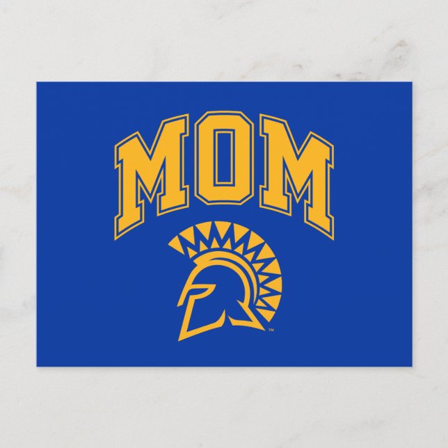 Cartão Postal De Convite San Jose State Spartans Mãe (Frente)