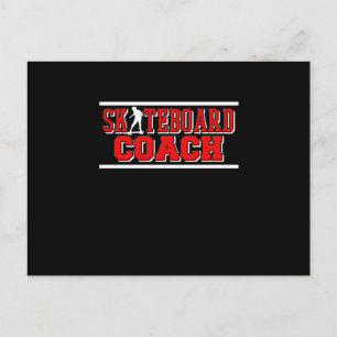 Cartão Postal De Convite Skateboarder Skateboard Skateboard Skateboard Skat