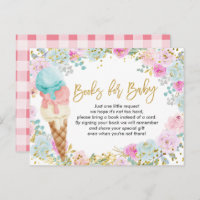 Sorvete Pastel Flowers Livros para bebê