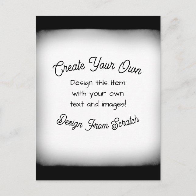 Cartão Postal De Convite Sua imagem aqui- (Frente)