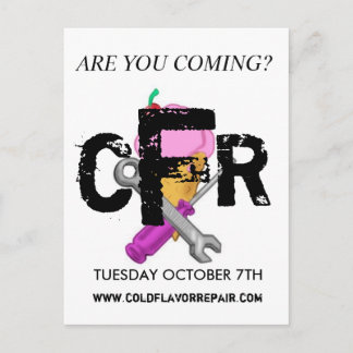 Cartão Postal De Convite SULLIVAN HALL 10/07/08 2.0- Personalizada