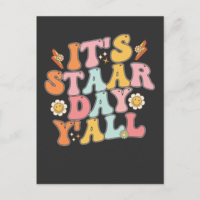 Cartão Postal De Convite Termine seu dia de teste no dia do estacionar (Frente)