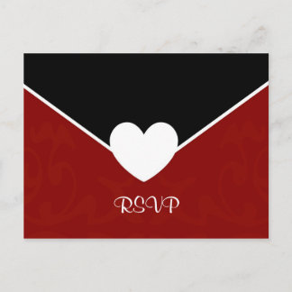 Cartão Postal De Convite ValentineEnvelope