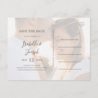 Verde Suculento | Foto Desbotada Save The Date Inv