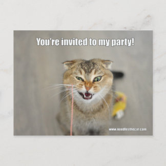Cartão Postal De Convite Você está convidado