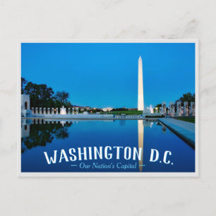 Cartão Postal De Convite Washington, D.C. - A Capital da Nação