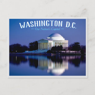Cartão Postal De Convite Washington, D.C. - A Capital da Nação