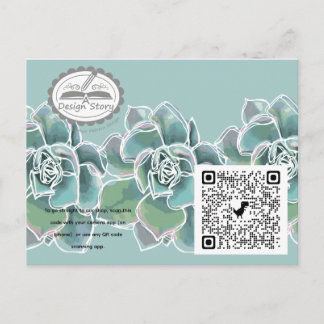 Cartão Postal De Convite Zazzle invitation card  to new shop