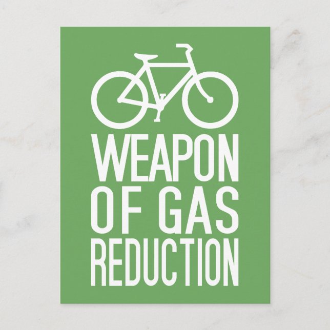 Cartão postal de cor personalizado para Bicicleta (Frente)